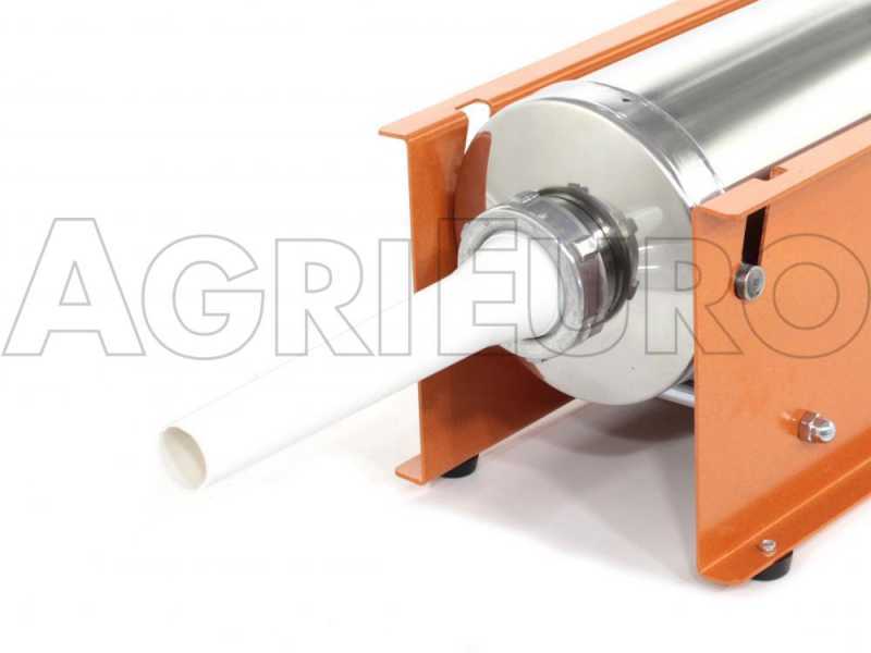 AgriEuro manual tabletop sausage stuffer, 5 Kg capacity, two speeds